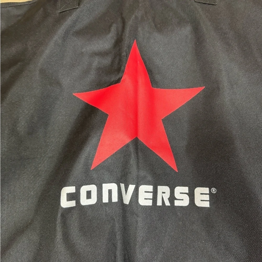 Converse hanging garment bag / clothes bag Black with handles and Converse logo